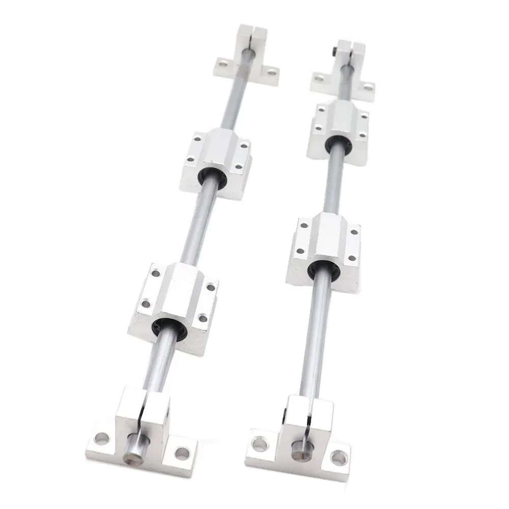 Linear Rod 8Mm - スムーズロッド水平8mm 10mm鉛棒リニアボールベアリングレールガイドサポートSK8 SK10 SCS8 SCS10光軸3DプリンターPar