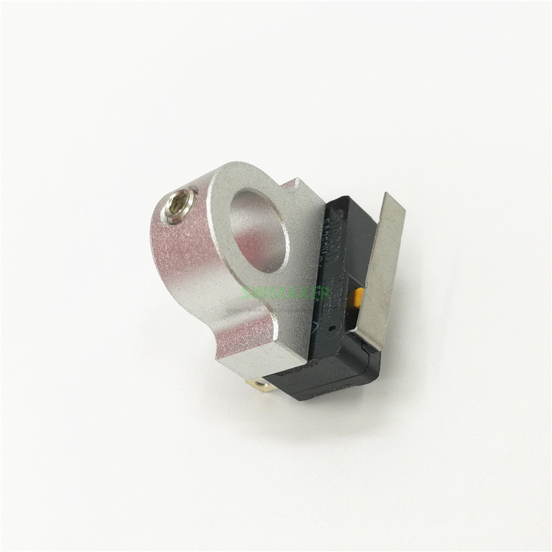 Linear Rod 8Mm - 3dプリンター用の滑らかなz軸エンドストップ,アルミニウム合金,黒と銀,Z-ENDSTOPサポートエンドストップキット,8mm,reprap mendel prusa i3 rework