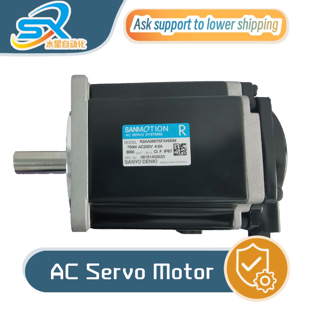 Servo Motor - 三洋電機 100%純正サーボモーター R2AA08075FXH00M 750W 品質保証 精密制御用途向け信頼性の高い調達