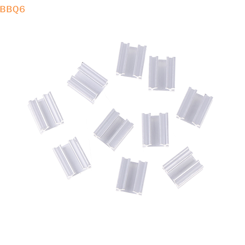 Aluminium Extrusion - 10/20個入り TO-92 アルミ製ヒートシンク ラジエーター アンプ三極管 DIY冷却部品用