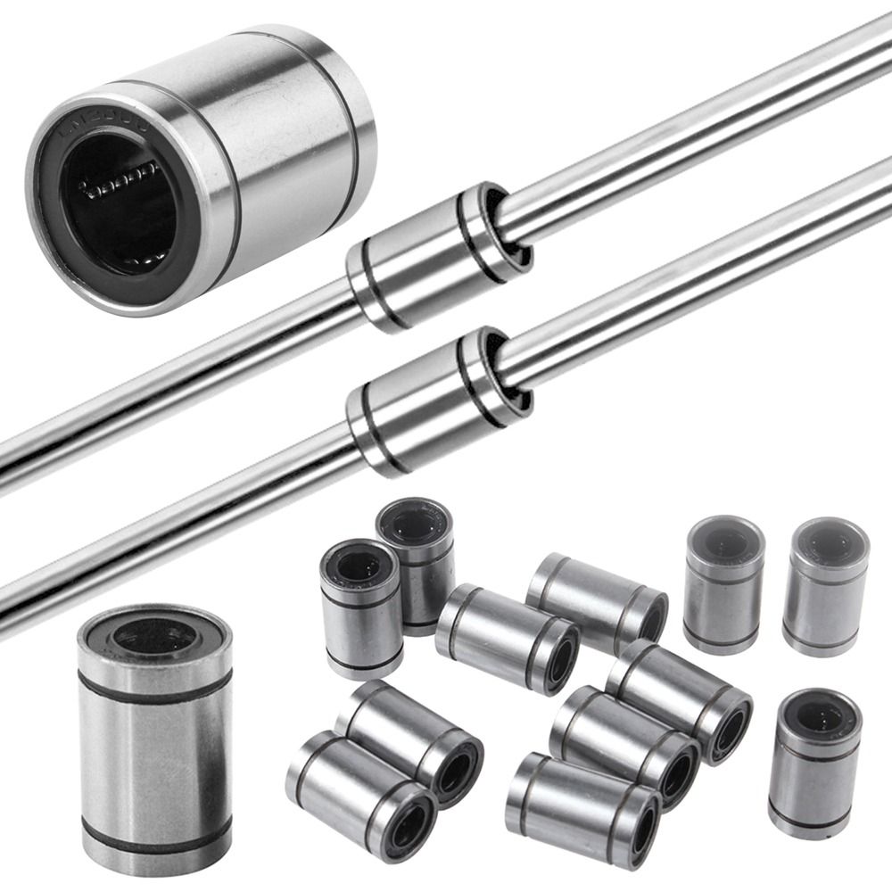 Lm8Uu Bearing - 3DプリンターCNC部品用ニッケルメッキ LM3UU LM4UU LM5UU LM6UU LM8UU
