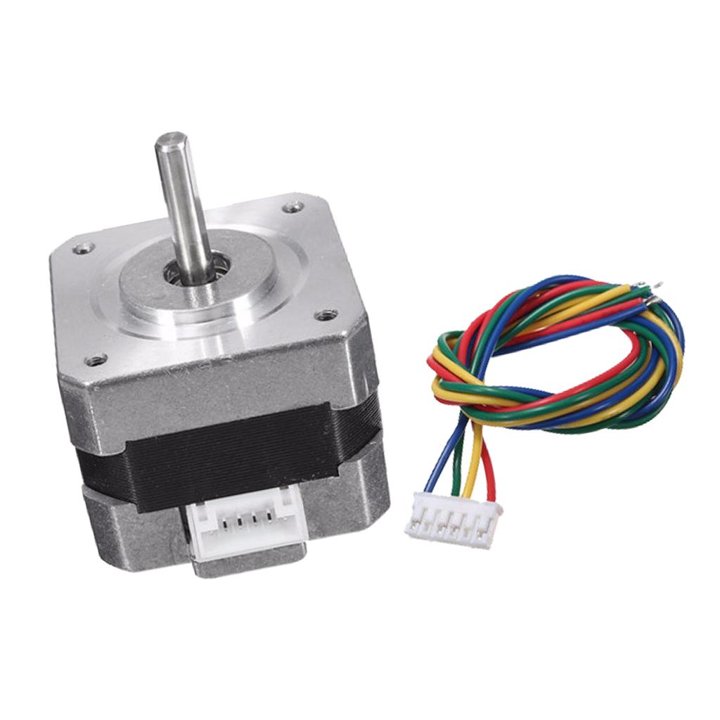 Nema 17 Stepper - Nema 17 ステッピングモーター ドライバー シルバーメタル バイポーラ