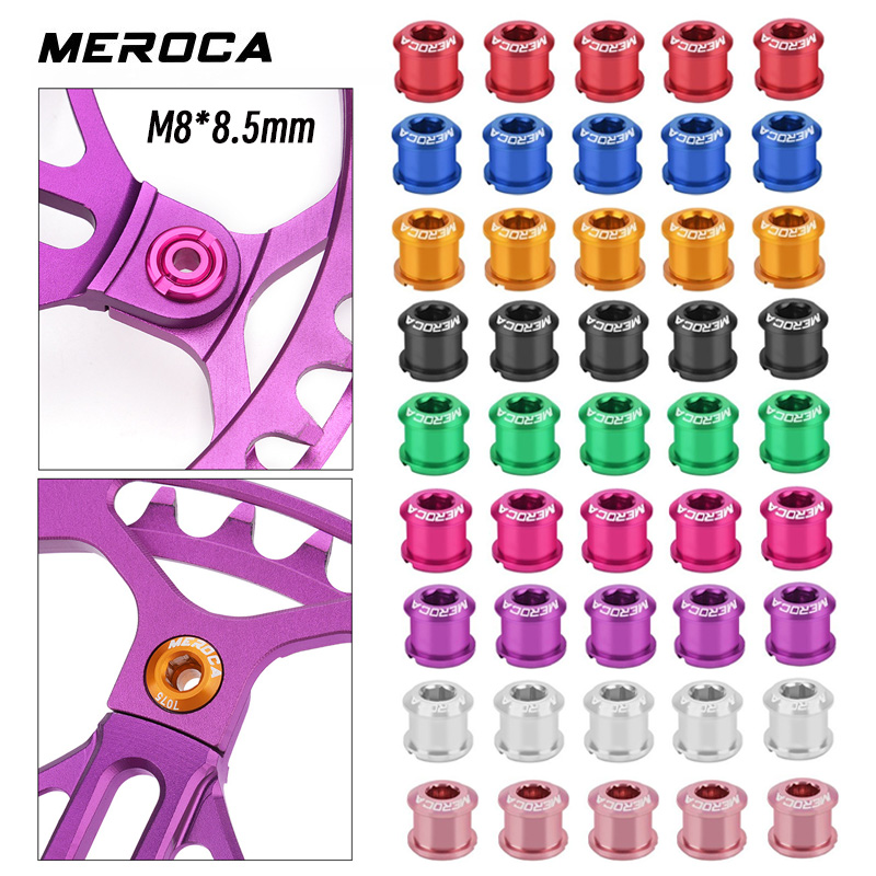 Lead Screw 8Mm - MEROCA 5 個チェーンリングボルトダブル M8 8.5 ミリメートル