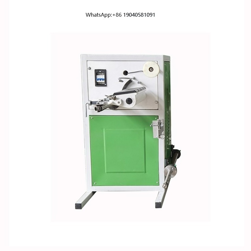 Spindle Motor - YB製、プラスチック製ラフィア糸用コットンロープ巻き取り・巻き戻し機。モーター出力1.5kW、2～10本の糸を同時に処理可能。