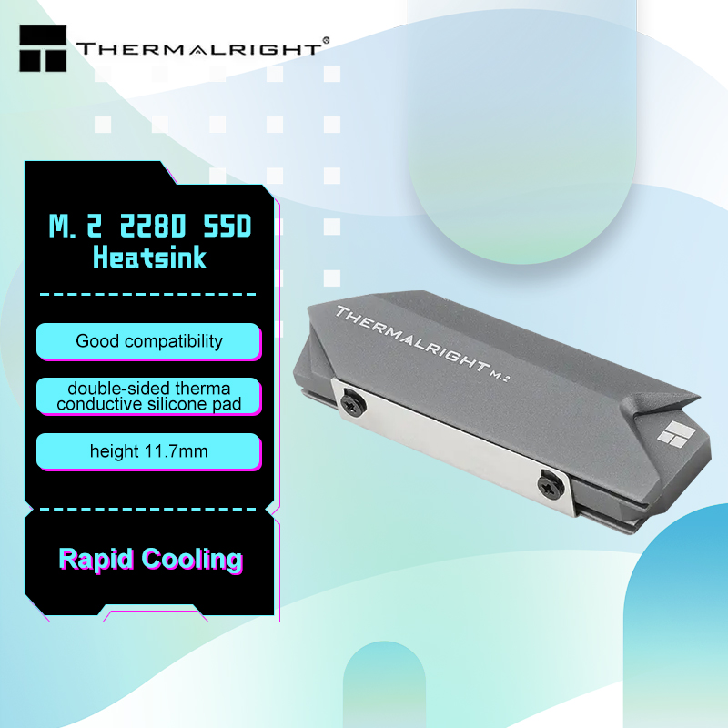 Aluminium Extrusion - アルミニウム合金ラジエーター,クーラー,m.2 2280 pro,gazb,ソリッドステートドライブディスク,hatシンク用,22x80mm