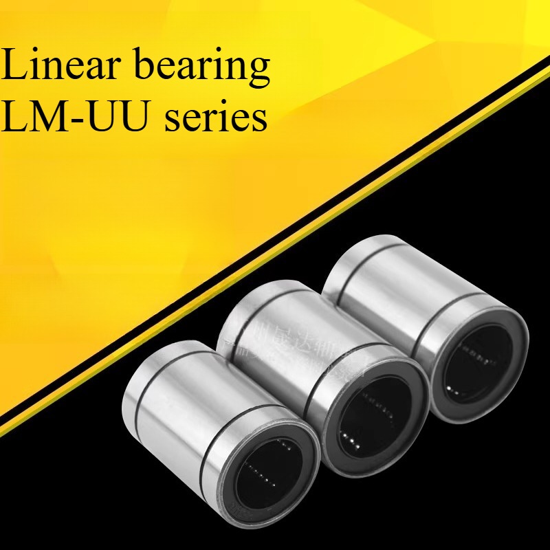 Lm8Uu Bearing - LM8、LM8UU、LM3UU、LM10UU、LM16UU、LM6UU、LM12UU、LM14UU リニアブッシュ 8mm CNCリニアベアリング（ロッド、レール、リニアシャフト部品用）1個