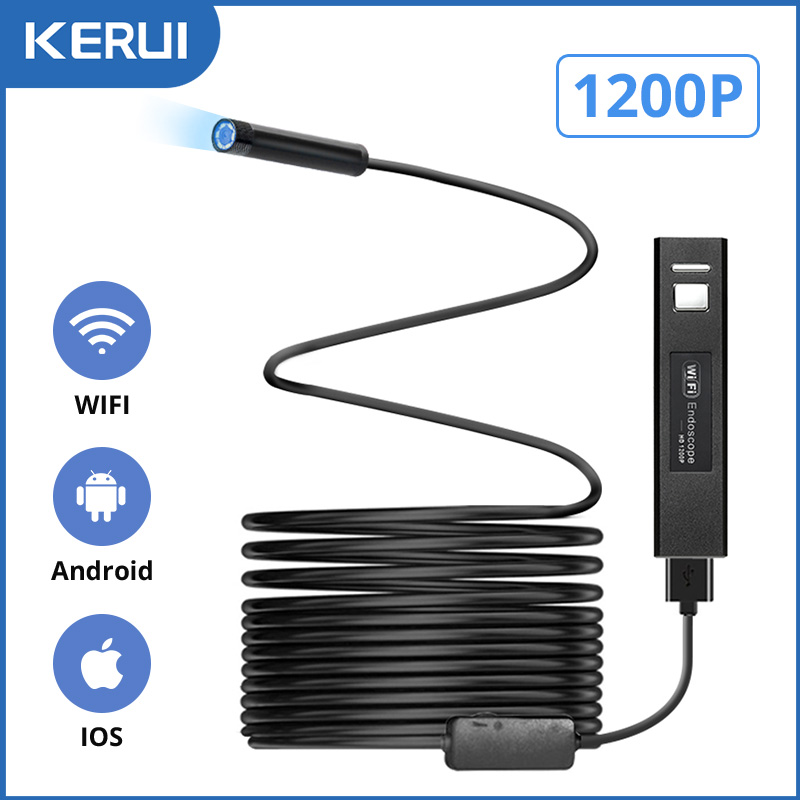 Coupling 8Mm - Kerui-ミニwifi内視鏡,マイクロUSBコネクタ,検査カメラ,ボアスコープ,防水IP68,iOS,Android,PC用