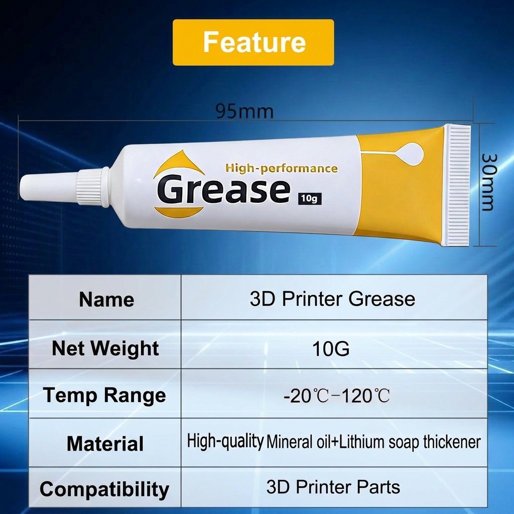 3D プリンターグリース潤滑油、騒音を軽減し、Crealit - Aluminium Profile 2020 のレビューと価格