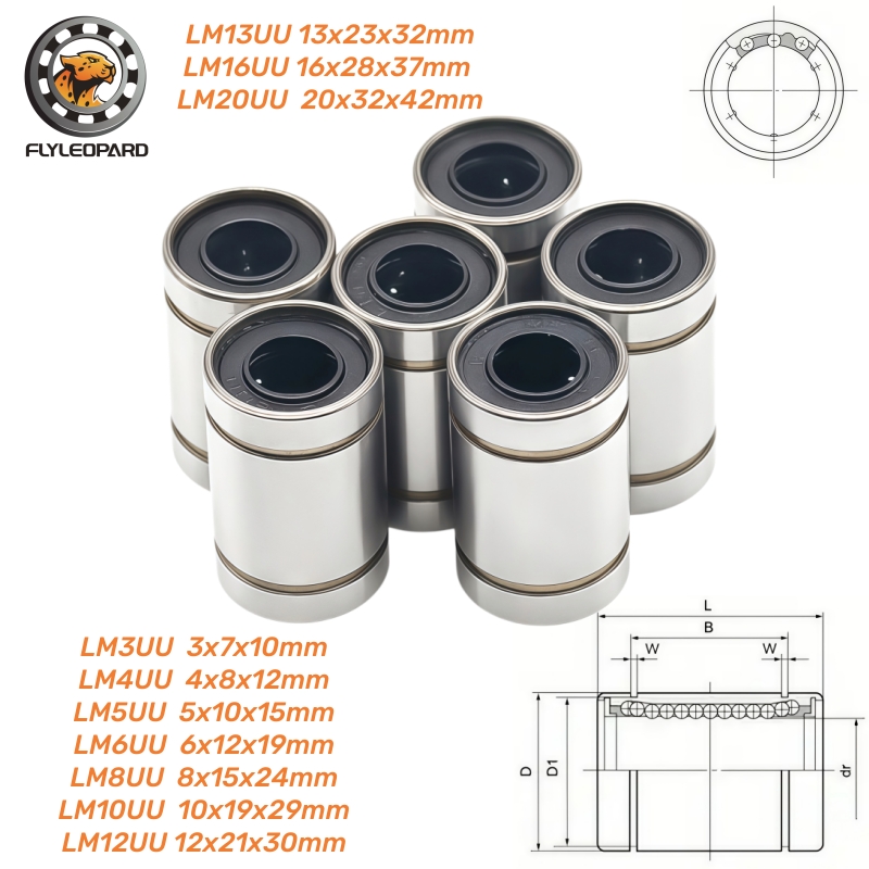 1 個 LM3UU LM4UU LM6UU LM8UU LM - Lm8Uu Bearing のレビューと価格