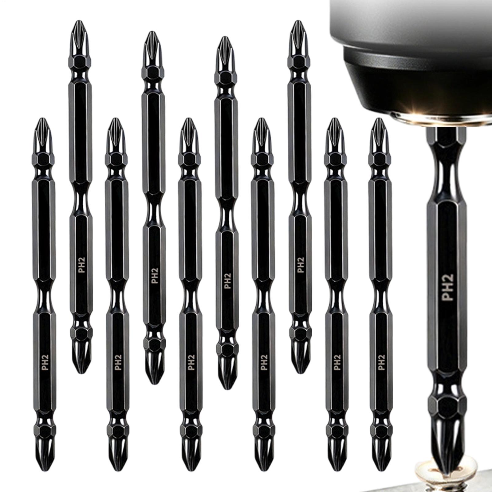 ドライバービットセット両端フライス加工磁気ドライバーヘッドキ - End Mill のレビューと価格