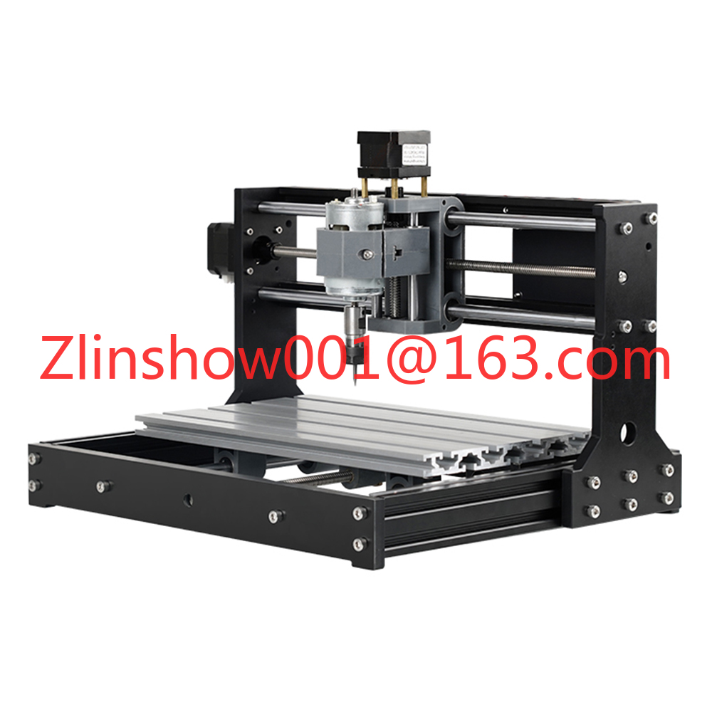 32ビットチップ搭載、3軸小型ミニCNC金属・木材ルーターマ - 3018 Aluminium Cnc のレビューと価格