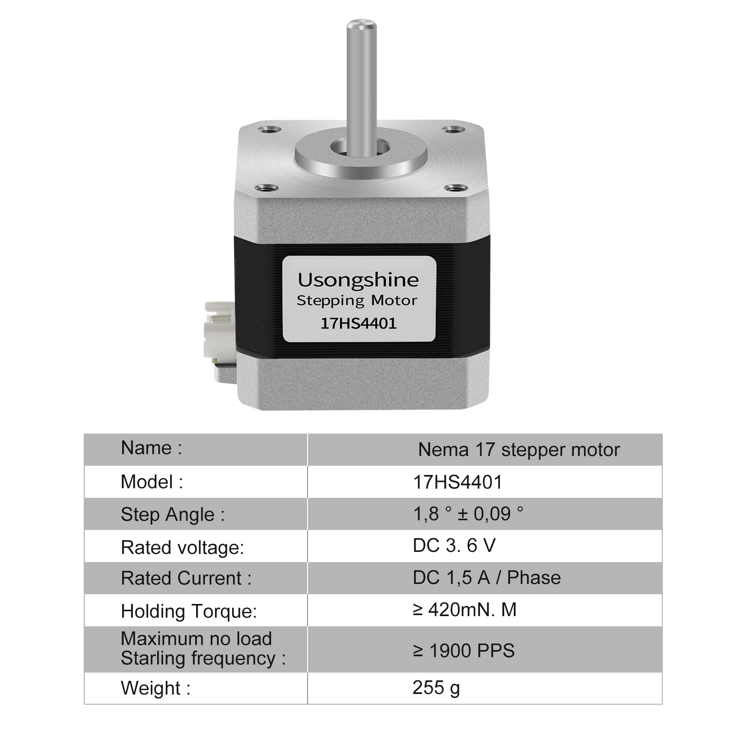 Usongshine オール Nema17 ステッピングモー - Nema 17 Stepper のレビューと価格