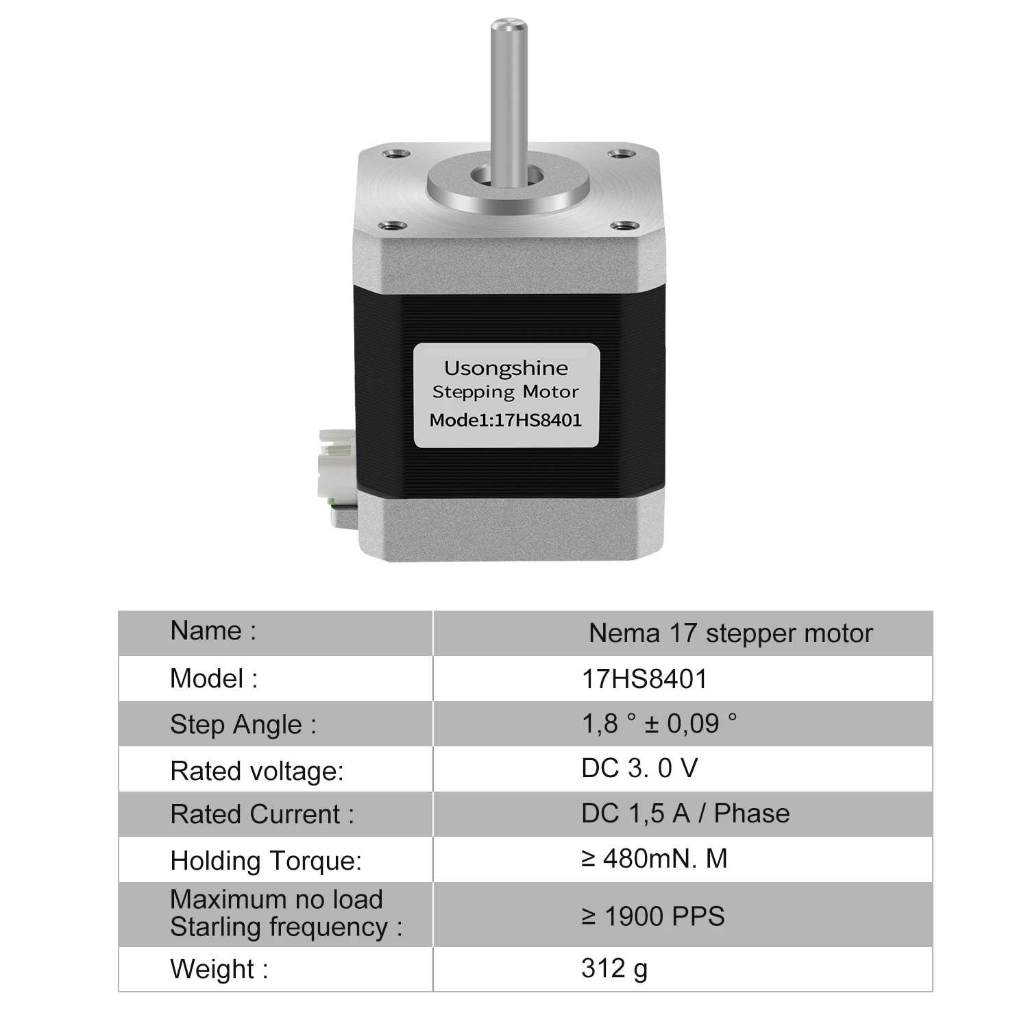Usongshine オール Nema17 ステッピングモー - Nema 17 Stepper のレビューと価格