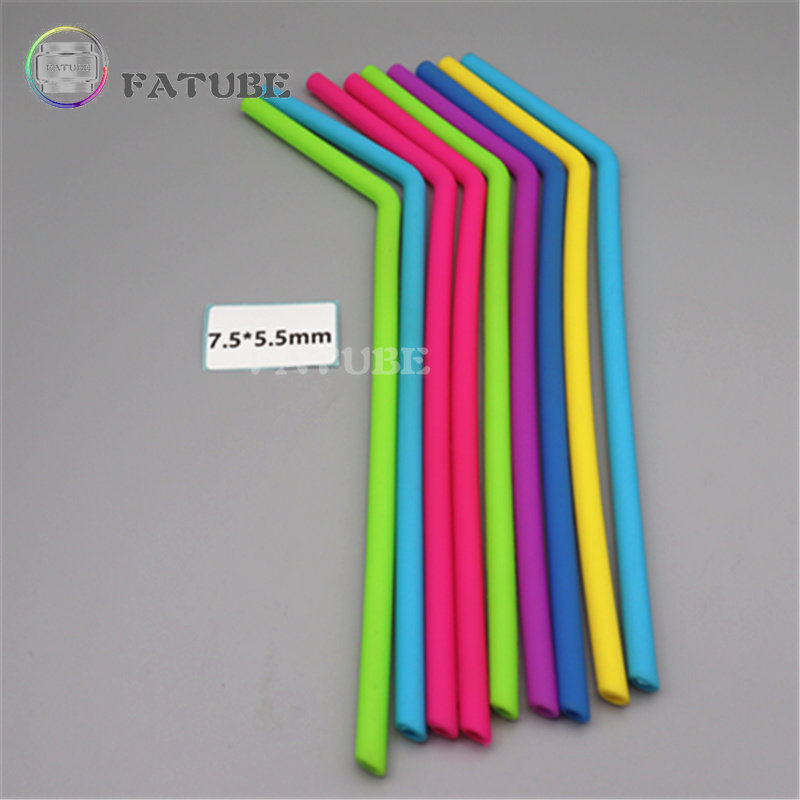 10 個入り Fatube シリコンストロー カーブストロー - Coupling 8Mm のレビューと価格