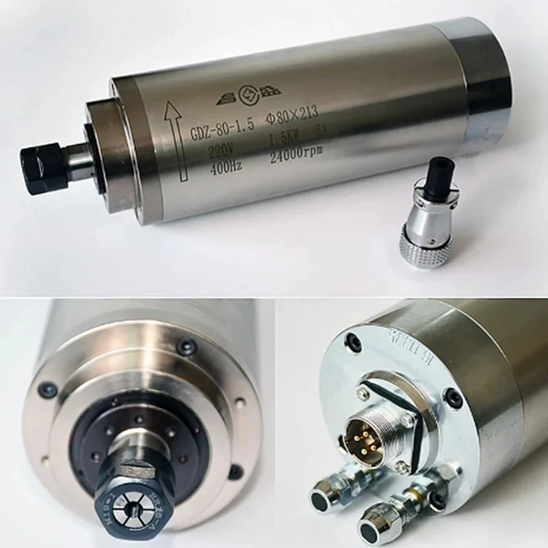 65X158-800W-ER11-220V CNC 水冷スピ - Water Cooled Spindle のレビューと価格