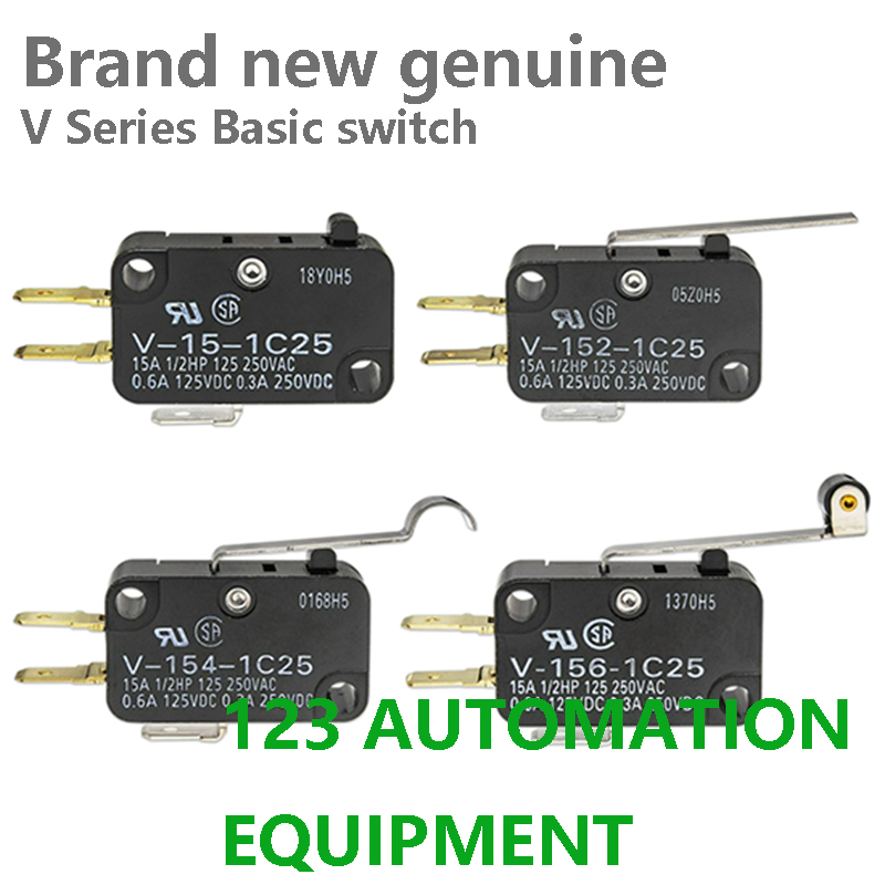20 個本物の新しいオムロン V-15 105 151 15 - Limit Switch のレビューと価格