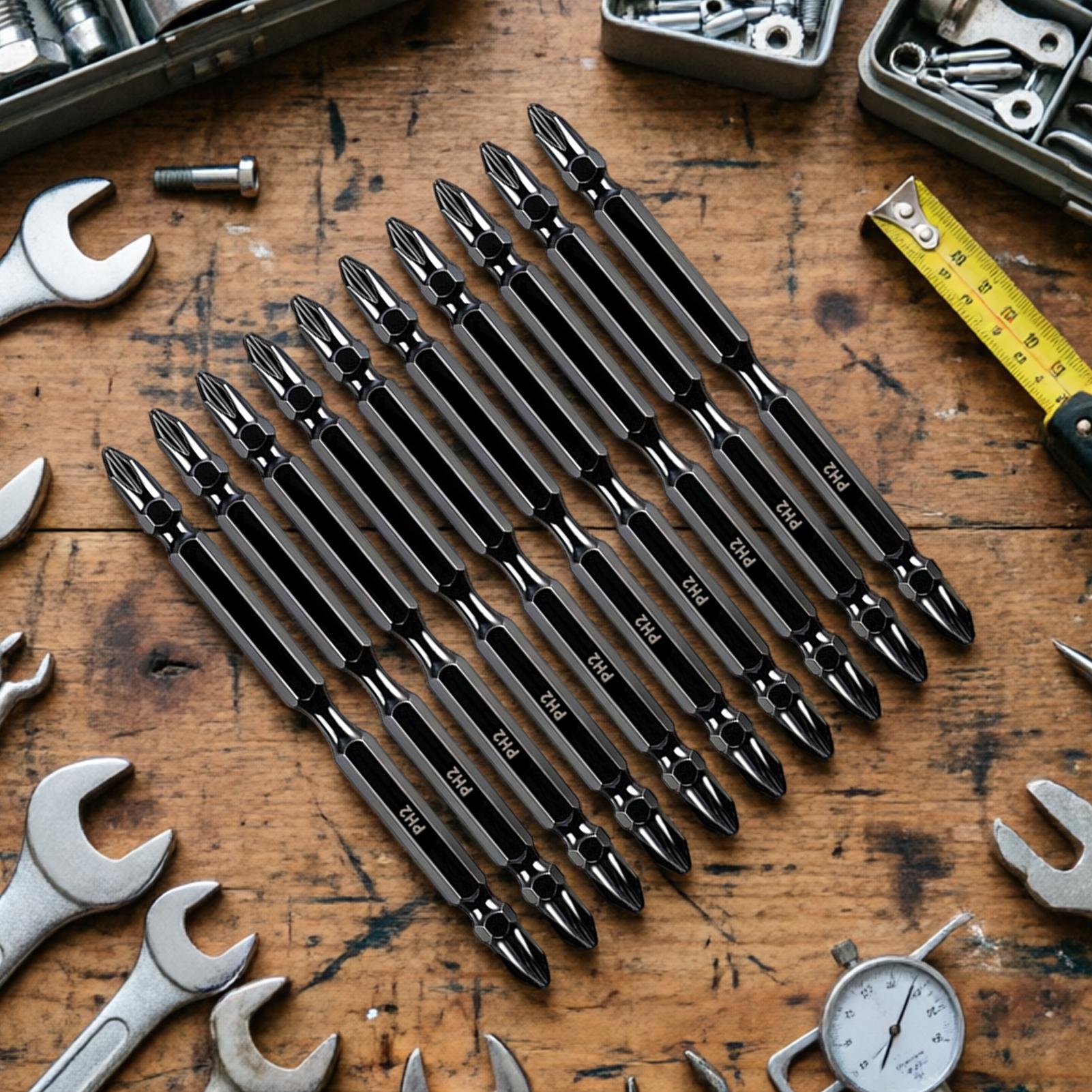 磁気ドリルビット両端フライス加工磁気ドライバーヘッドキット精 - End Mill のレビューと価格