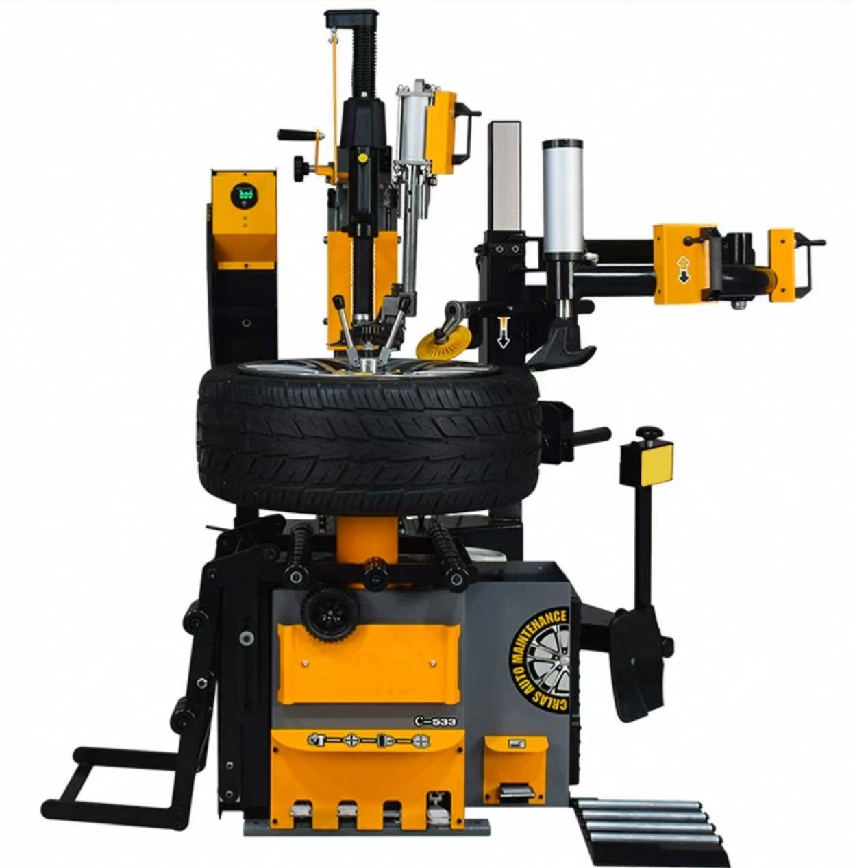 トリカー高級28インチ全自動タイヤチェンジャー高品質CE認証 - Servo Motor のレビューと価格