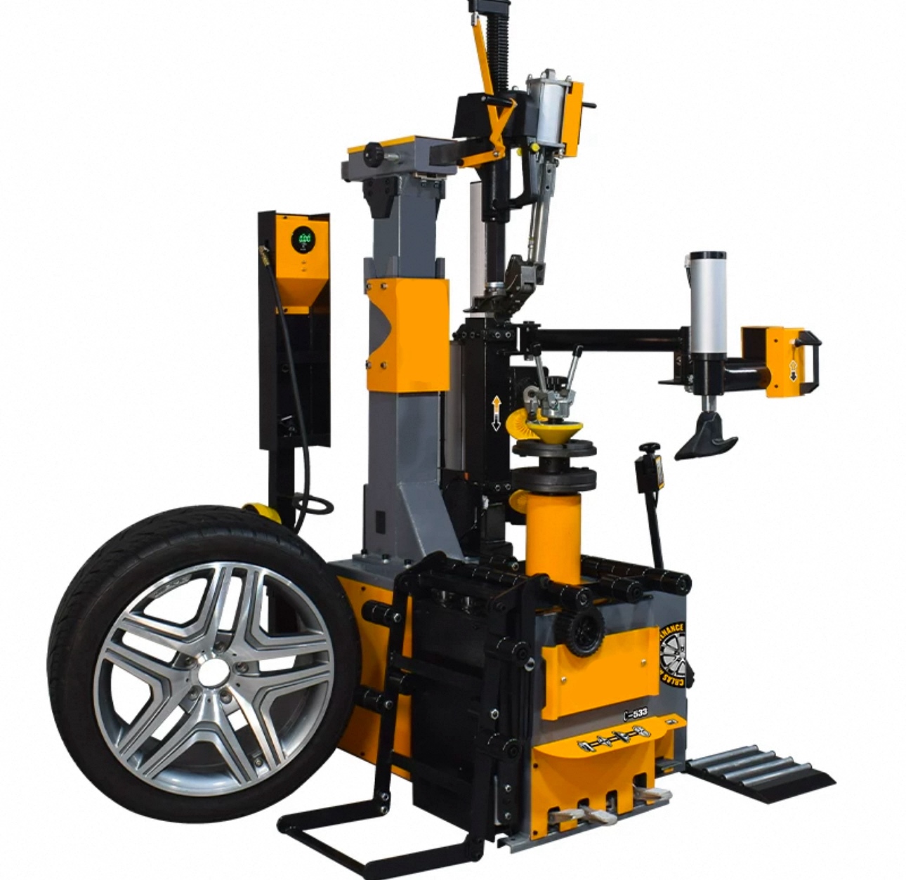 トリカー高級28インチ全自動タイヤチェンジャー高品質CE認証 - Servo Motor のレビューと価格