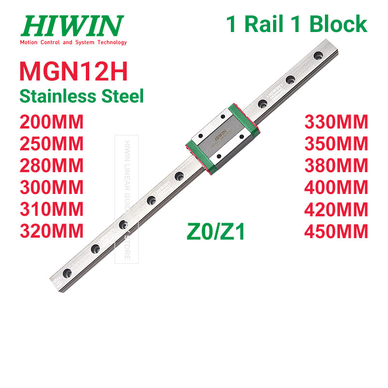 Hiwin-hiwin付きリニアレール,mgn12h,z1, - Lm8Uu Bearing のレビューと価格