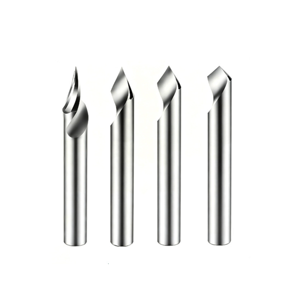 V型スパイラルCNCルータービット、1/4インチシャンク、カ - Cnc Bits のレビューと価格