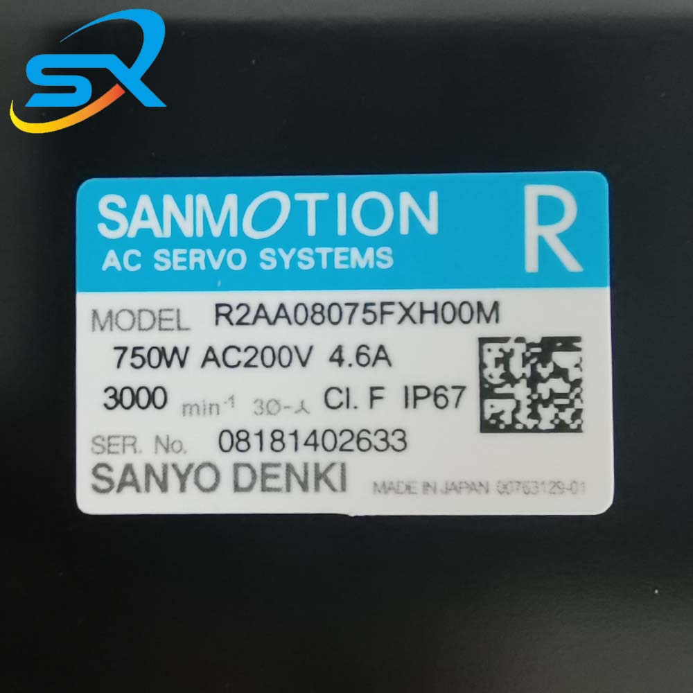 三洋電機 100%純正サーボモーター R2AA08075FX - Servo Motor のレビューと価格