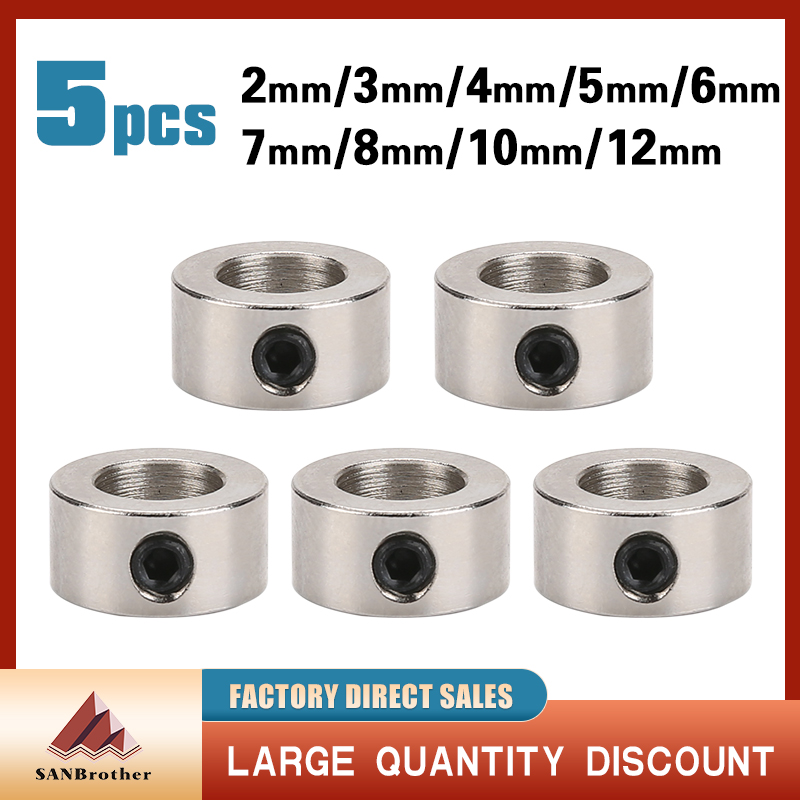 Opensource-ロックカラーネジブロック,5個,リード - Lead Screw 8Mm のレビューと価格