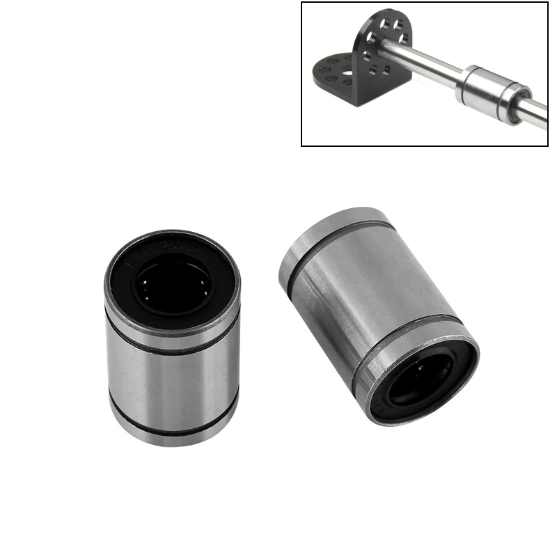10個 LM6UU LM8UU LM10UU LM12UU  - Lm8Uu Bearing のレビューと価格