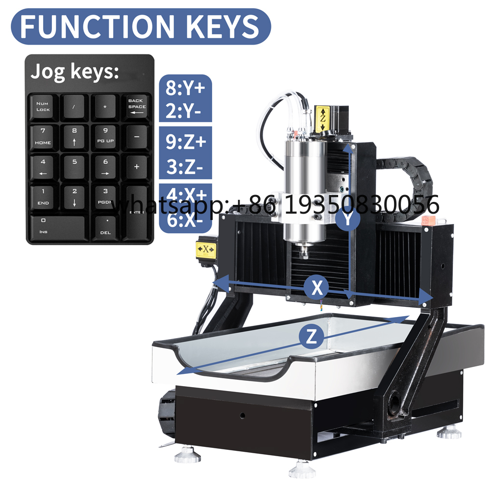 高精度3/4軸デスクトップ鋳鉄製木工CNC 3040 604 - Cnc Router のレビューと価格