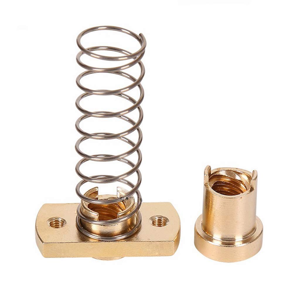 T8 リードスクリューアンチバックラッシュナット真鍮/POM - Lead Screw 8Mm のレビューと価格