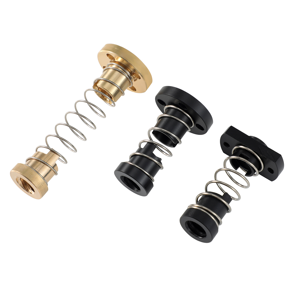 T8 リードスクリューアンチバックラッシュナット真鍮/POM - Lead Screw 8Mm のレビューと価格