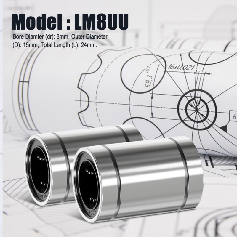 4/10 個 LM8UU LM10UU LM16UU LM1 - Lm8Uu Bearing のレビューと価格