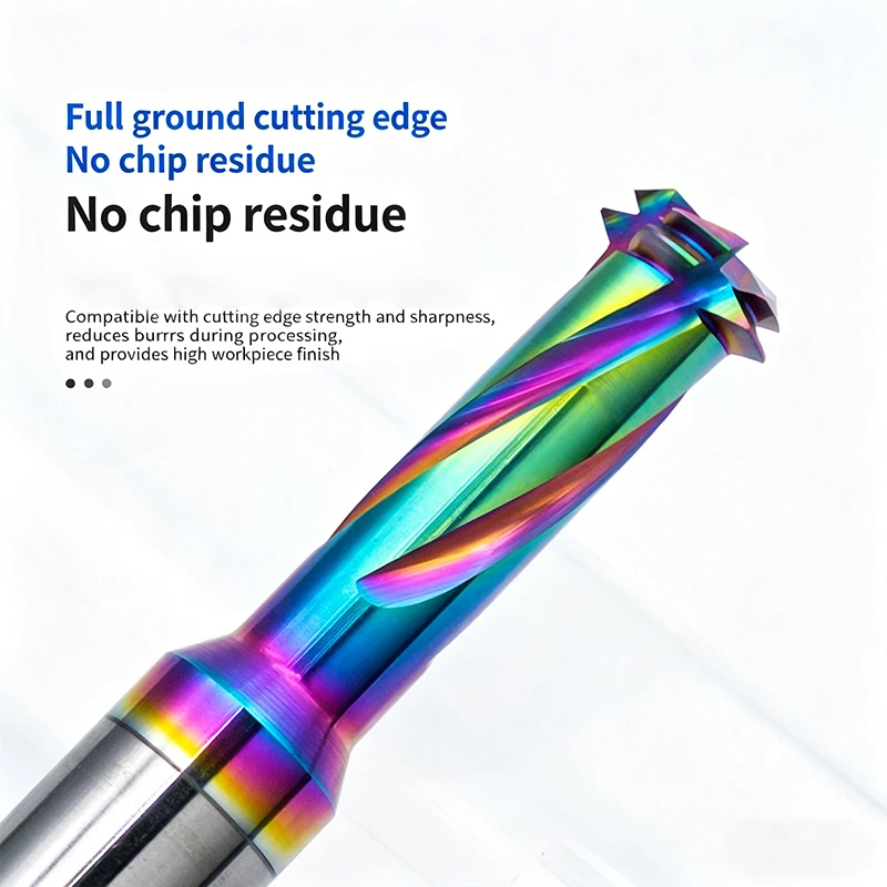 カラフルな多機能プレドリル不要ねじ切りミル M1.6 M2  - End Mill Set のレビューと価格