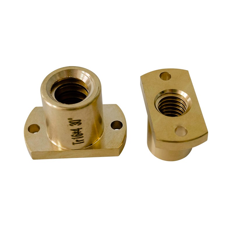 T4-T20 リードスクリュー Hフランジ真鍮ナット 台形ネ - Lead Screw 8Mm のレビューと価格