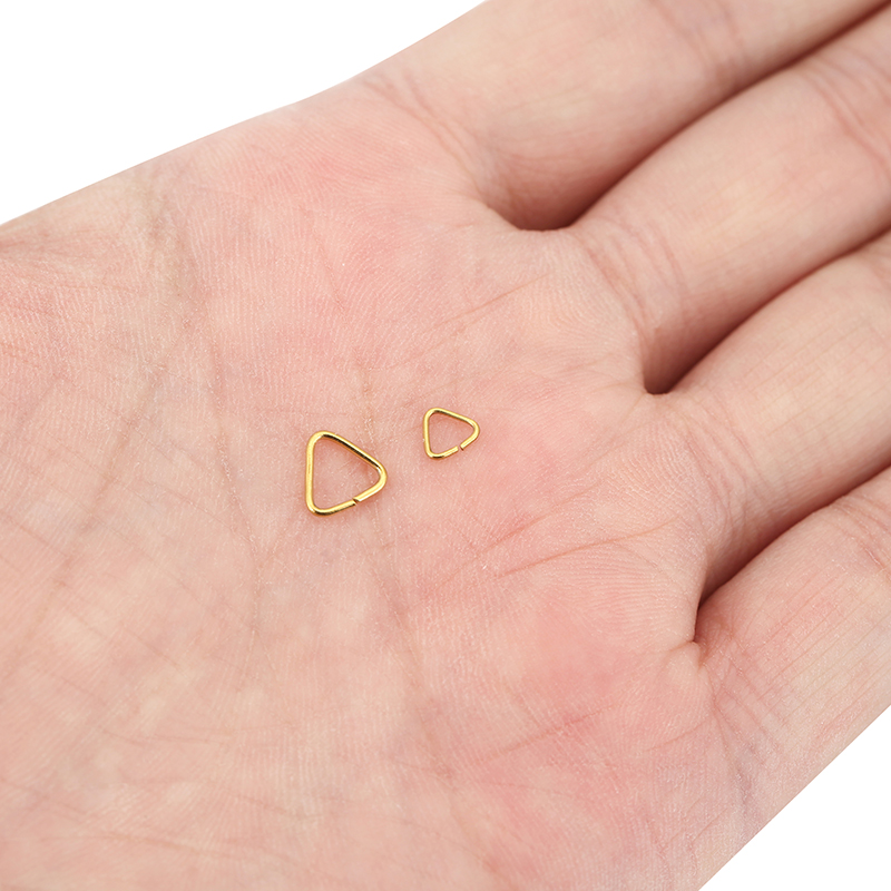 50個入り 5mm 8mm ステンレス製三角ジャンプリング  - Coupling 8Mm のレビューと価格