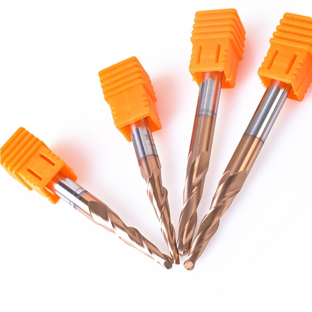 HRC55 超硬ソリッドボールノーズテーパーエンドミル CN - End Mill Set のレビューと価格