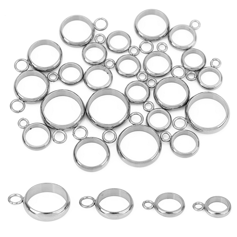 20個入り PVD加工 色褪せないステンレス製ネックレスペン - Coupling 8Mm のレビューと価格
