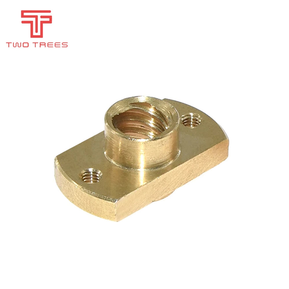 T8リードスクリューナット ピッチ2mm リード8mm 真鍮 - Lead Screw 8Mm のレビューと価格