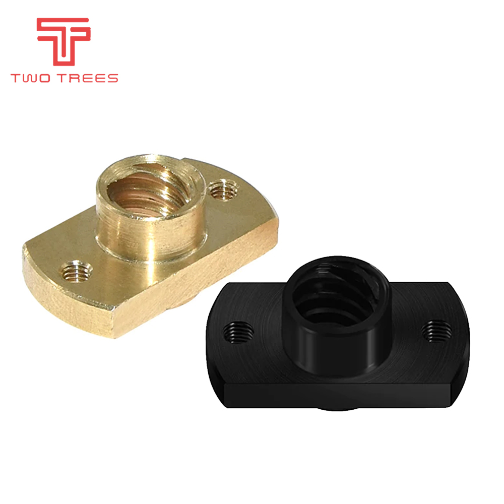 T8リードスクリューナット ピッチ2mm リード8mm 真鍮 - Lead Screw 8Mm のレビューと価格