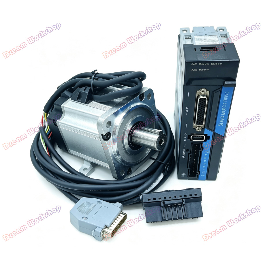 CNCサーボモーターセット 40/60/80 小型AC 20 - Servo Motor のレビューと価格