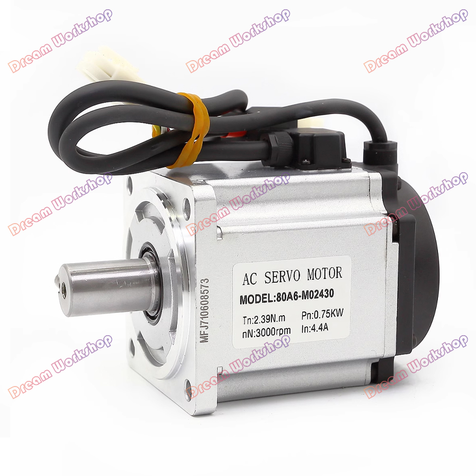 CNCサーボモーターセット 40/60/80 小型AC 20 - Servo Motor のレビューと価格