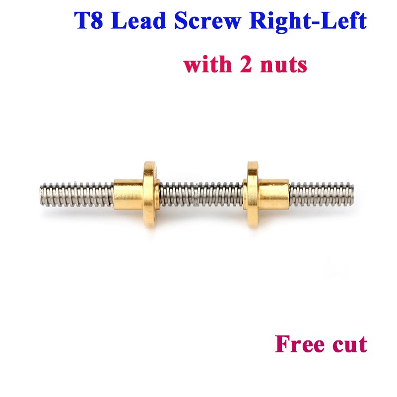 T8 リードスクリュー左右ネジリード 2 ミリメートル 8  - Lead Screw 8Mm のレビューと価格