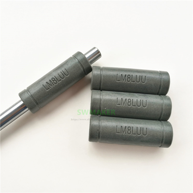 1Pc 固体ポリマー LM8LUU リニアベアリングブッシュ - Lm8Uu Bearing のレビューと価格