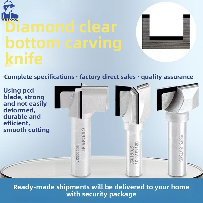 Livter PCDボトムクリーニングウッドダイヤモンドスト - Cnc Bits のレビューと価格