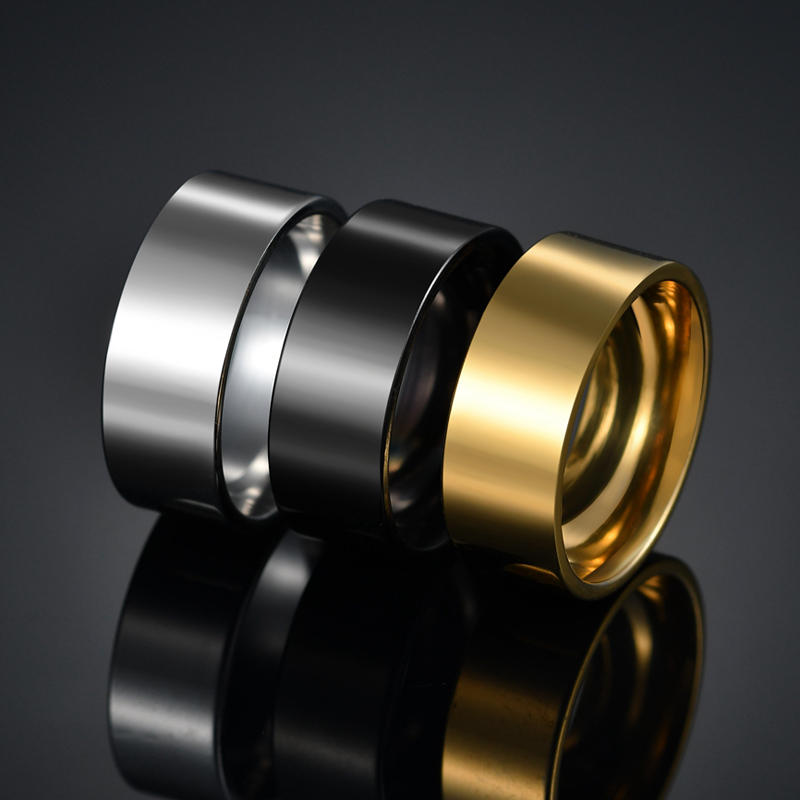 パーソナライズされた刻印入り名前・日付入り8mmパンクリング - Coupling 8Mm のレビューと価格