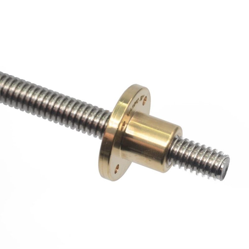 ナット付き台形スピンドルねじ,ステンレス鋼,t10,長さ10 - Lead Screw 8Mm のレビューと価格