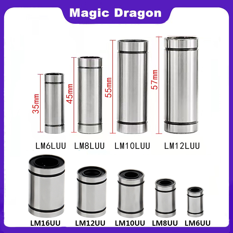 4/10pc LM3UU LM4UU LM5UU LM6UU - Lm8Uu Bearing のレビューと価格
