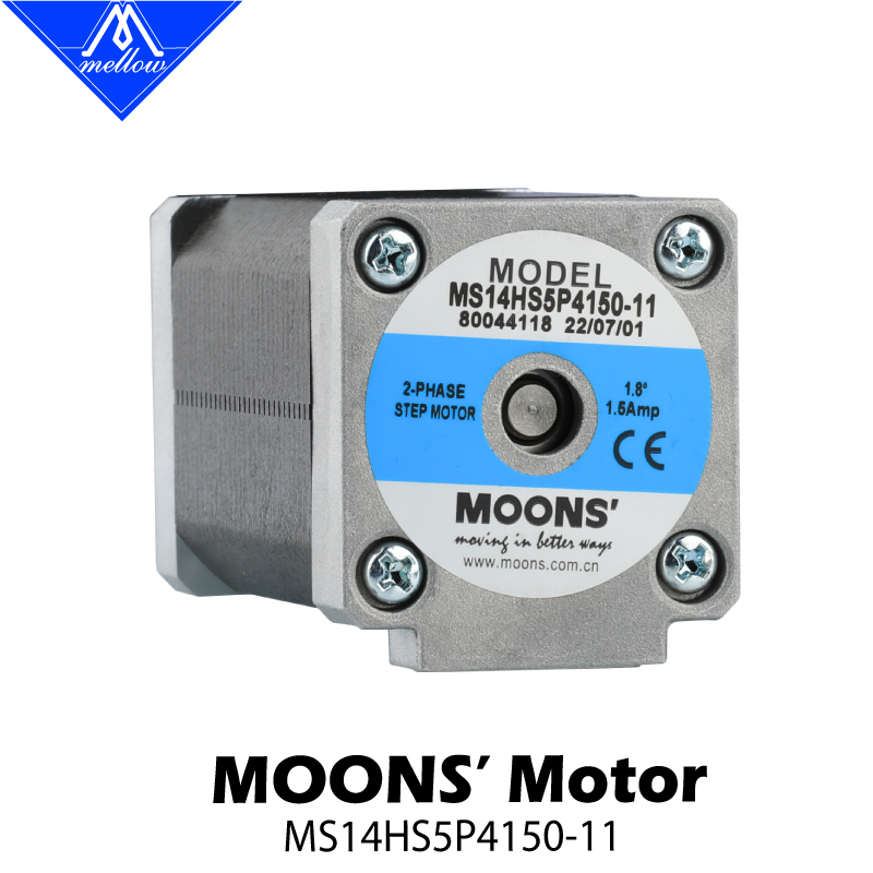 Mellow MOONS XYシャフトNema 14ステッピ - Nema 17 Stepper のレビューと価格