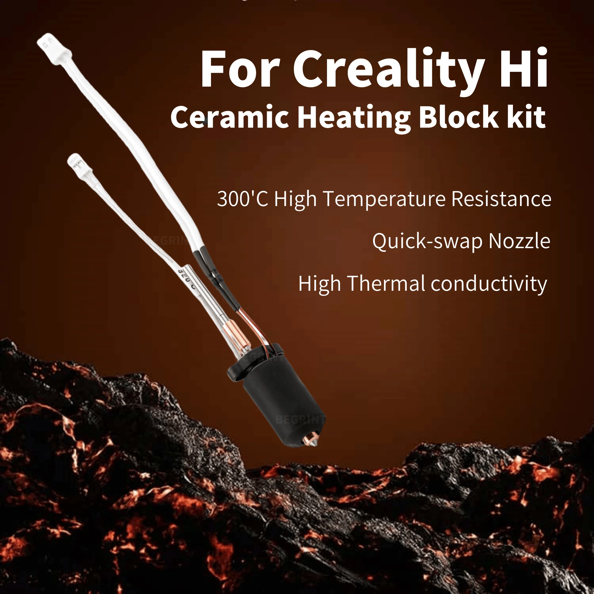 Creality Hi Hi Combo用高温セラミックヒー - Aluminium Profile 2020 のレビューと価格