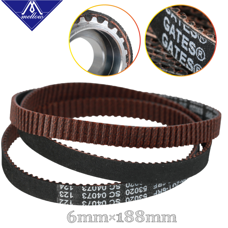 高品質3DプリンタGT2幅6ミリメートル188-2GTタイミ - Gt2 Belt のレビューと価格